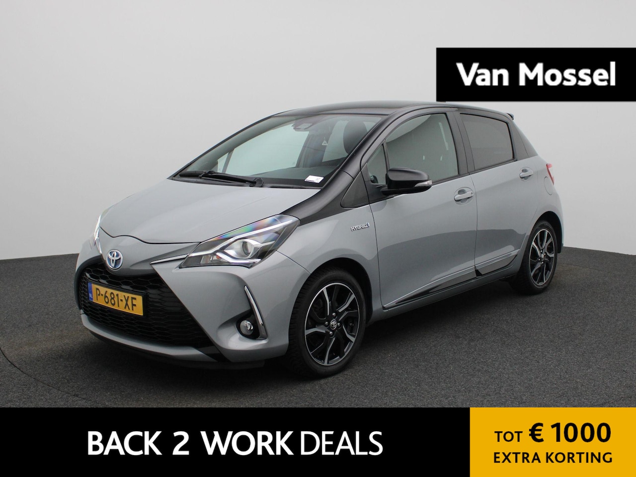 Toyota Yaris - 1.5 Hybrid Design Red | Automaat | Achteruitrijcamera | Climate Control | - AutoWereld.nl