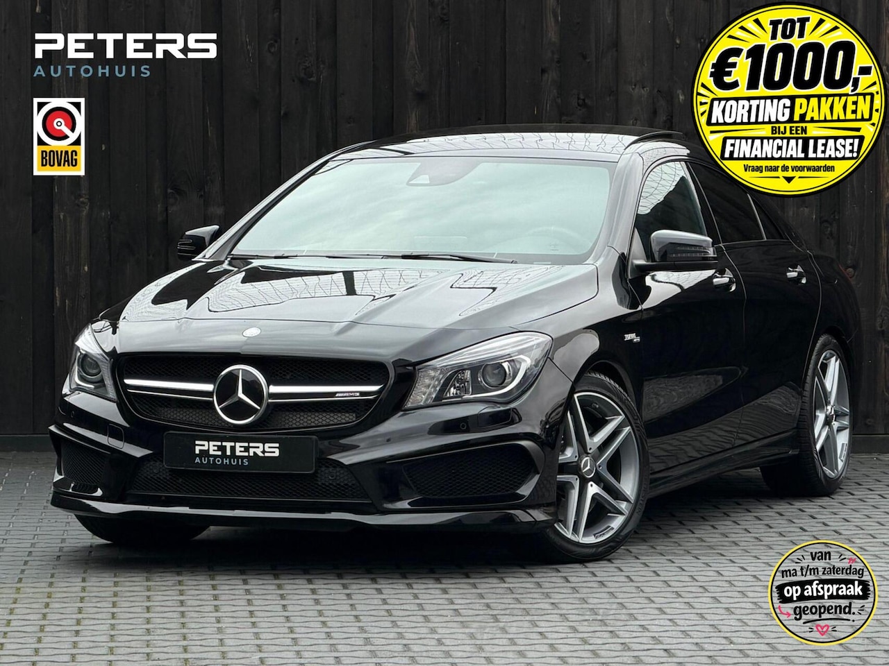 Mercedes-Benz CLA-Klasse - AMG 45 4MATIC| Schaalst.| Panodak| Vol - AutoWereld.nl