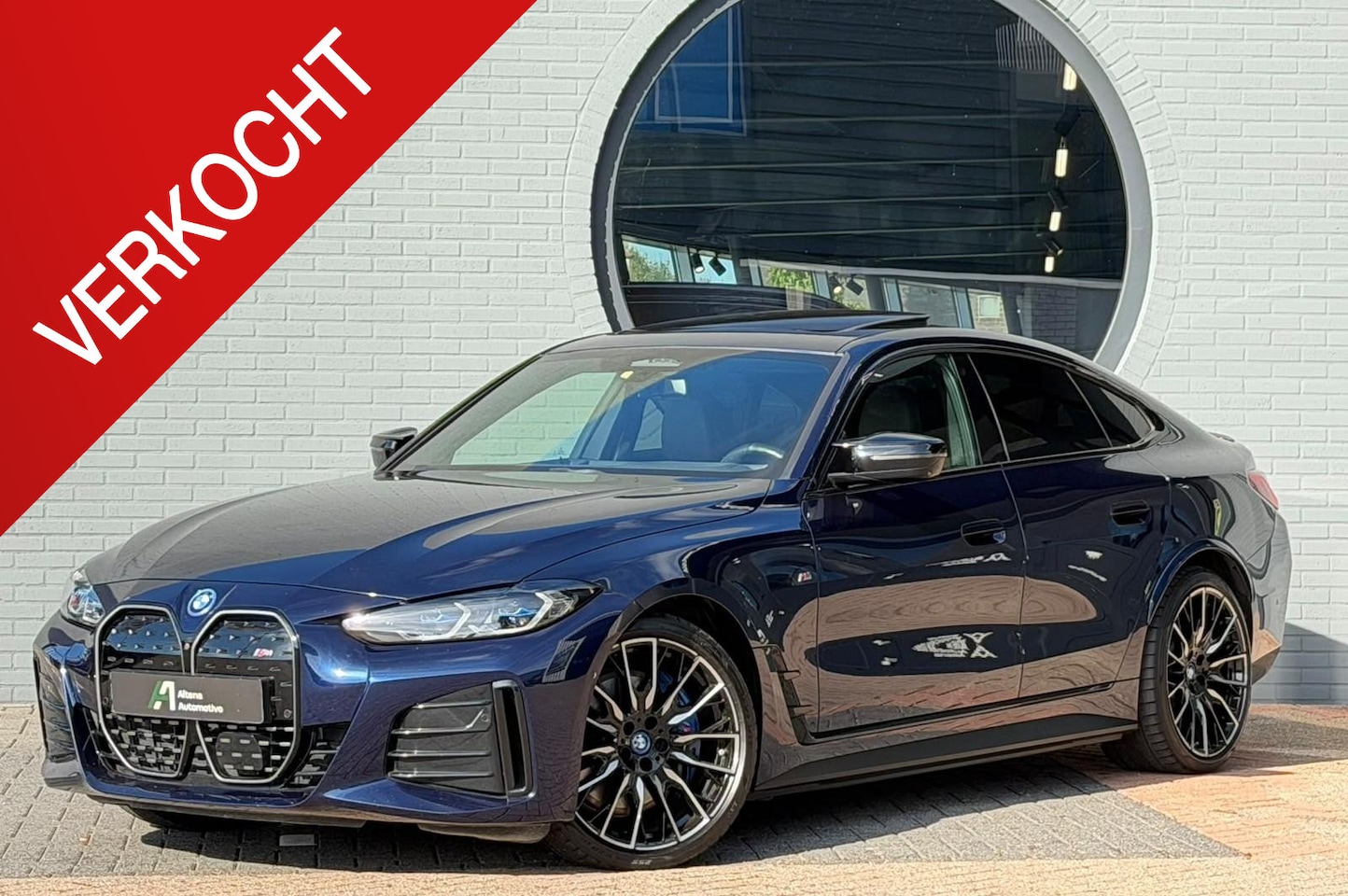 BMW i4 - M50 84 kWh BTW, glazen schuif kantel dak, stoelverwarming, driving assistant professional, - AutoWereld.nl