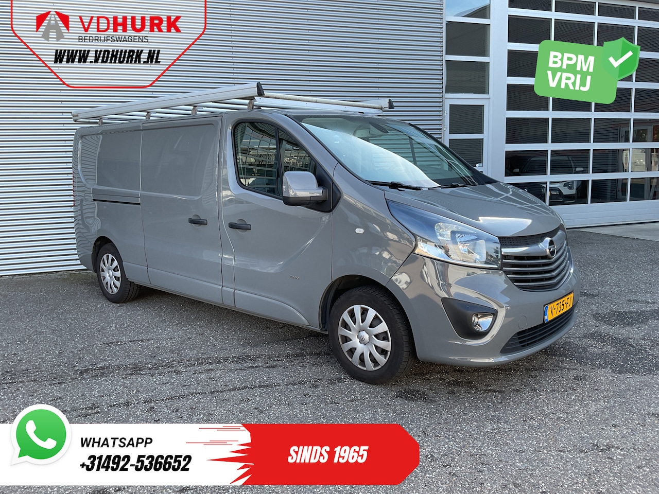 Opel Vivaro - 1.6 CDTI 125 pk L2 EXPORT Euro 6/ 2x Schuifdeur/ Navi/ Camera/ Cruise/ Imperiaal/ PDC/ Tre - AutoWereld.nl