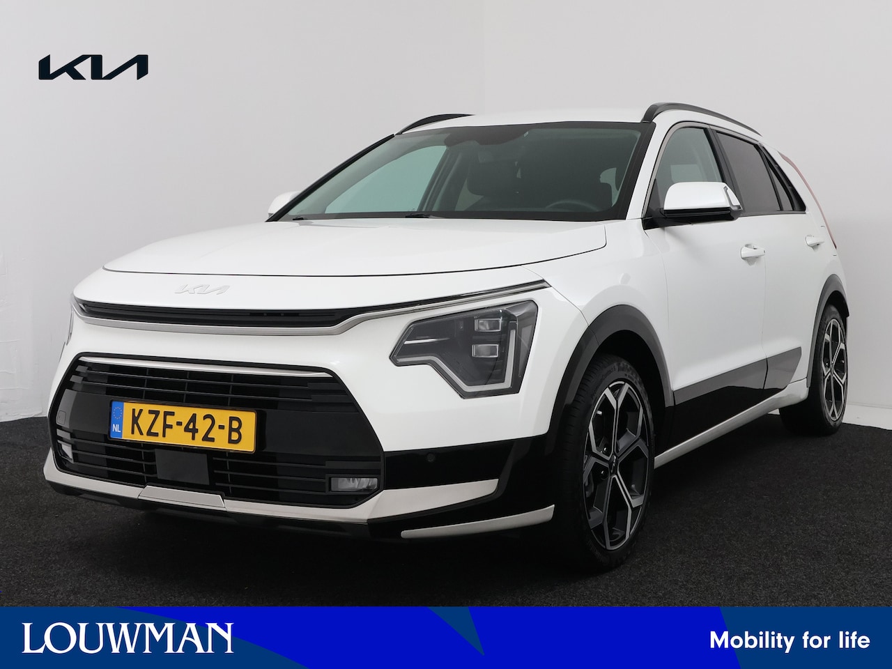 Kia Niro - 1.6 GDi Hybrid DynamicPlusLine | 18" incht LM Velgen | Stuur-/Stoelverwarming | - AutoWereld.nl