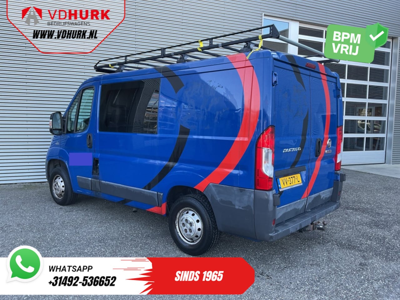 Fiat Ducato - 2.0 MJ 120 pk EXPORT APK-04-27'/ Navi/ Climatef/ Cruise/ Imperiaal/ Trekhaak/ Bluetooth - AutoWereld.nl