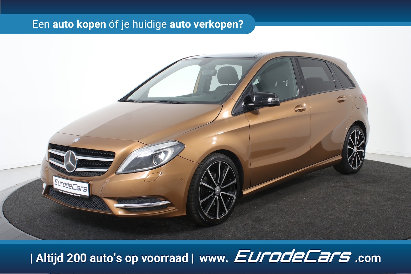 Mercedes-Benz B-klasse - 180 Ambition *Panoramadak*Leer*Navigatie* - AutoWereld.nl