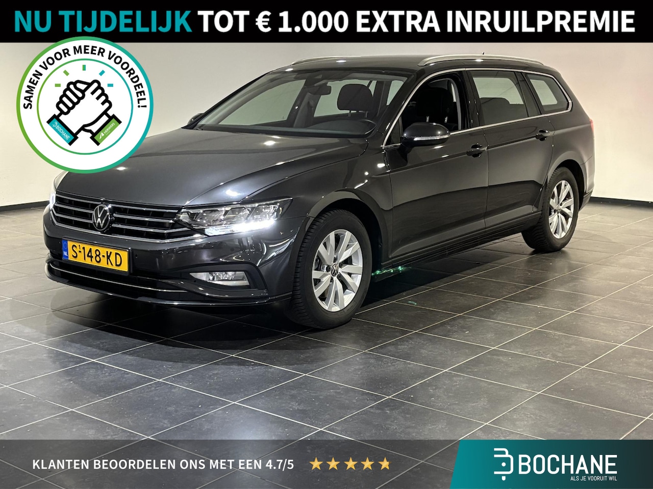 Volkswagen Passat Variant - 1.5 TSI Business | Adaptieve cruise control | Achteruitrijcamera - AutoWereld.nl