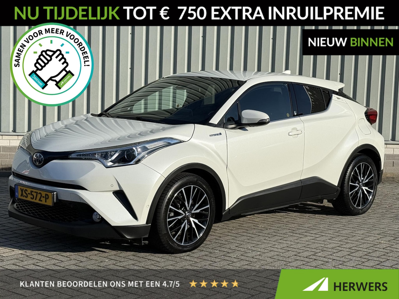 Toyota C-HR - 1.8 Hybrid Dynamic Team-D / Trekhaak afneembaar / All Season banden / Stoel-Stuurverwarmin - AutoWereld.nl
