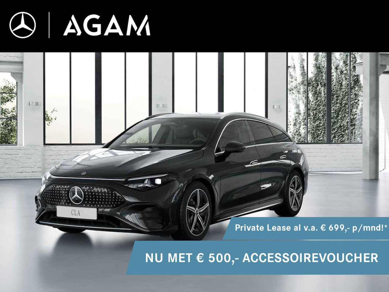 Mercedes-Benz CLA-klasse Shooting Brake - electric 250+ Business Solution AMG 85.5 kWh - AutoWereld.nl