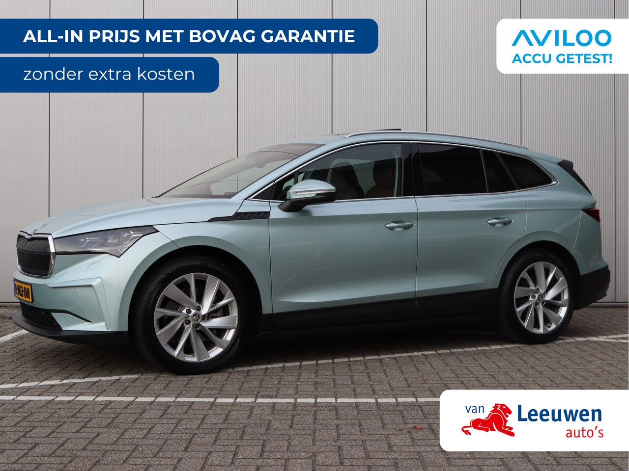 Skoda Enyaq iV - 80 | Pano | Trekhaak | Leer | 20" | Matrix LED | SOH 89,3% - AutoWereld.nl