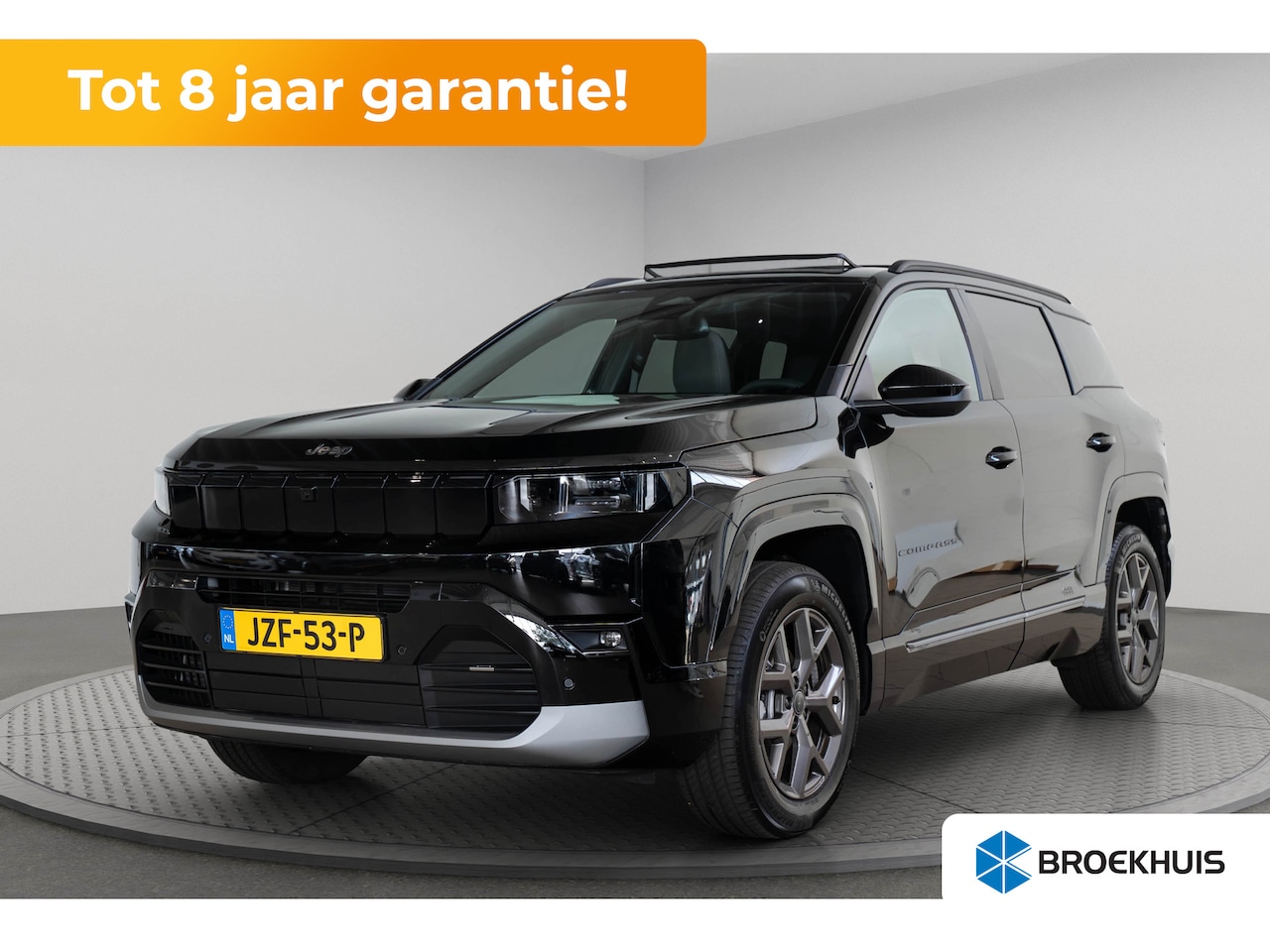 Jeep Compass - 1.2 e-Hybrid First Edition | Tot 8 Jaar Garantie | Panoramadak | Elektrische Stoelverstell - AutoWereld.nl
