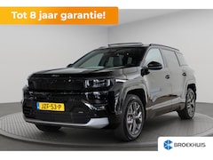 Jeep Compass - 1.2 e-Hybrid First Edition | Tot 8 Jaar Garantie | Panoramadak | Elektrische Stoelverstell