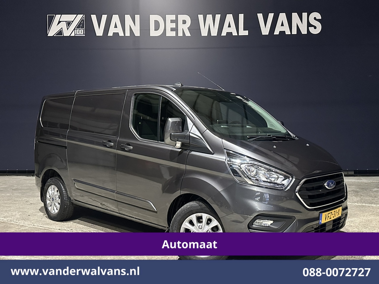 Ford Transit Custom - 2.0 TDCI 170pk Automaat L1H1 Euro6 Airco | Camera | Navigatie | Cruisecontrol | LED | LM V - AutoWereld.nl