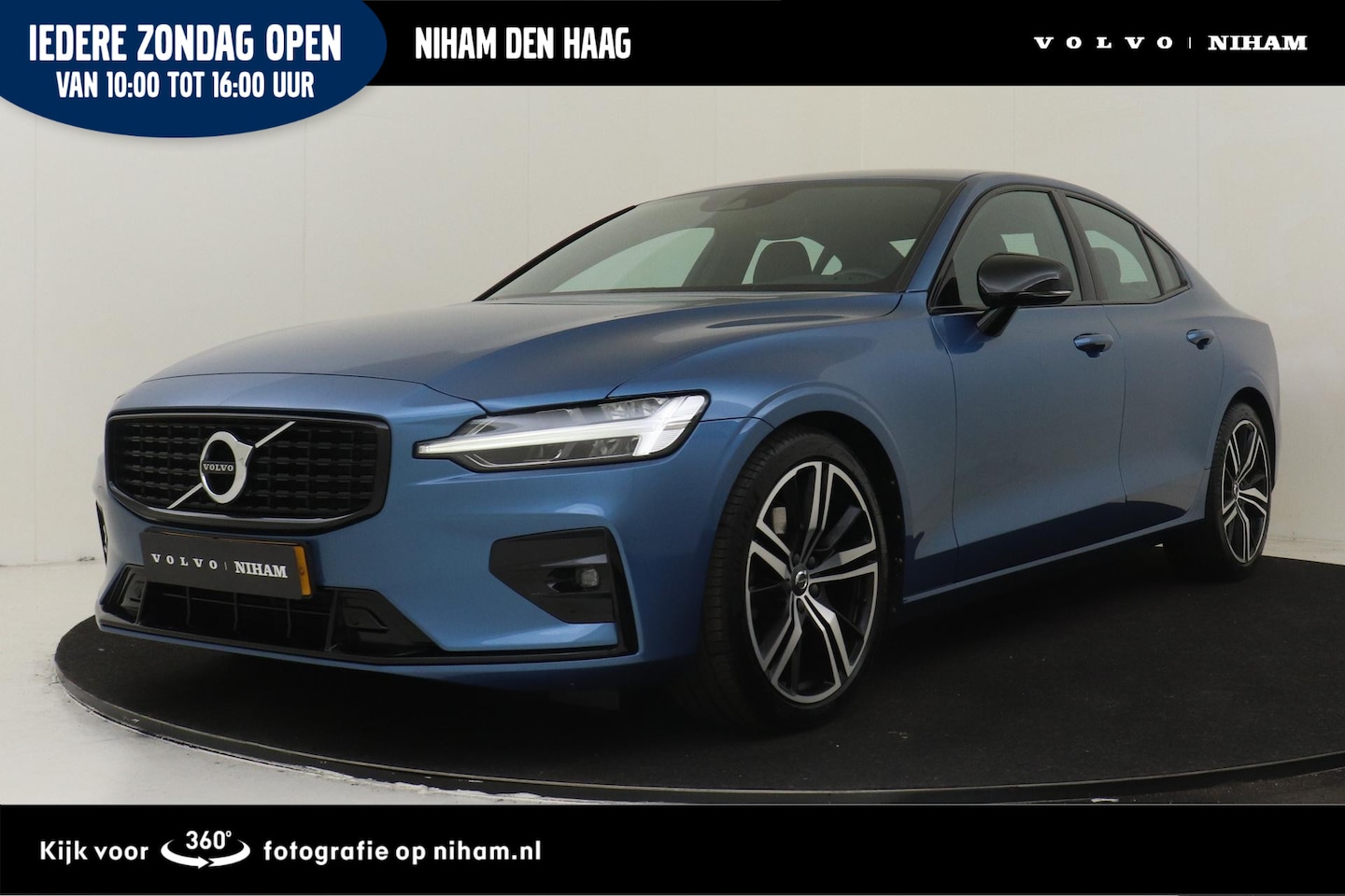 Volvo S60 - B3 (M-HYBRID) R-DESIGN -CAMERA|POWER-SEAT|KEYLESS|ADAP.CRUISE|BLIS|CARPLAY|19" - AutoWereld.nl