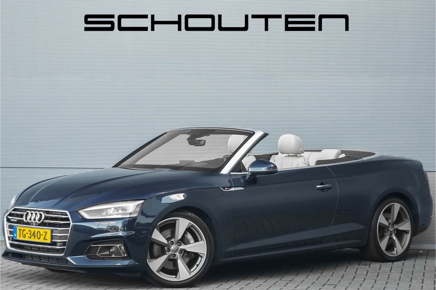 Audi A5 Cabriolet - 2.0 TFSI Quattro S-Line 252PK ACC Camera 360° 19" - AutoWereld.nl