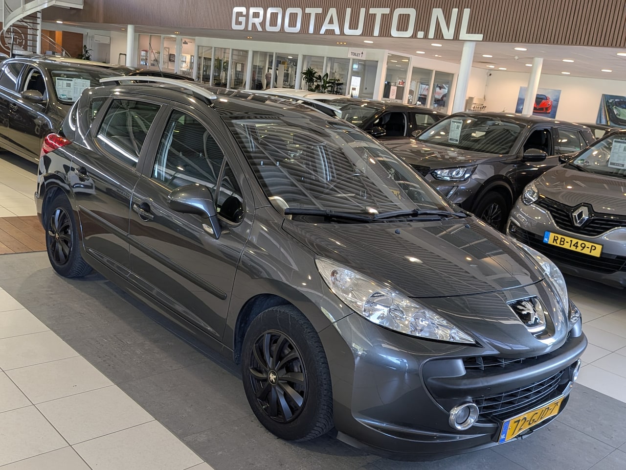 Peugeot 207 SW - 1.6 VTi XS Automaat Airco, Cruise Control, Trekhaak, Stuurbekrachtiging - AutoWereld.nl