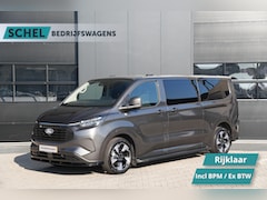 Ford Transit Custom - 320 2.5 PHEV L2H1 Trend 232pk - 2x Schuif - Trekhaak - Blindspot - ACC - Stoel/Stuurverwar