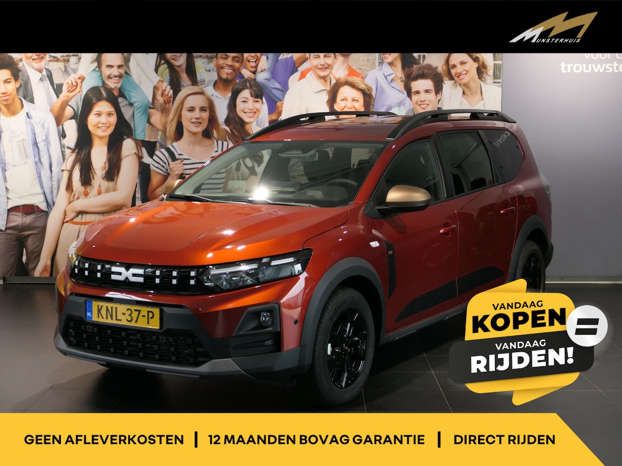 Dacia Jogger - 1.0 TCe 110 limited edition 7p. *Nieuw!* - Dodehoek - Navi - Apple carplay/ Android auto - - AutoWereld.nl