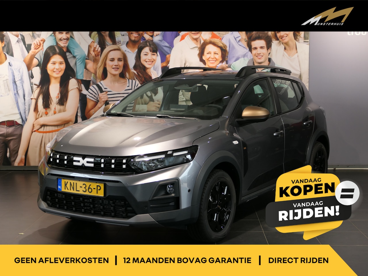 Dacia Sandero Stepway - 1.0 TCe 110 limited edition *NIEUW!* - Dodehoek - Apple carplay/ Android auto - Rondomzich - AutoWereld.nl