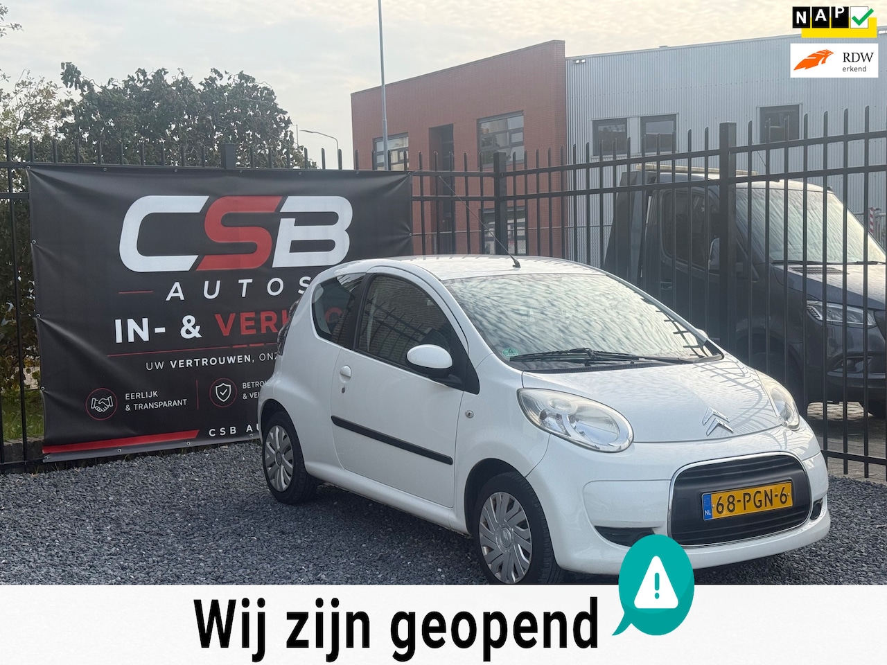Citroën C1 - 1.0-12V Ambiance APK2027!RIJDT GOED!LAGE KM!KOOPJE! - AutoWereld.nl