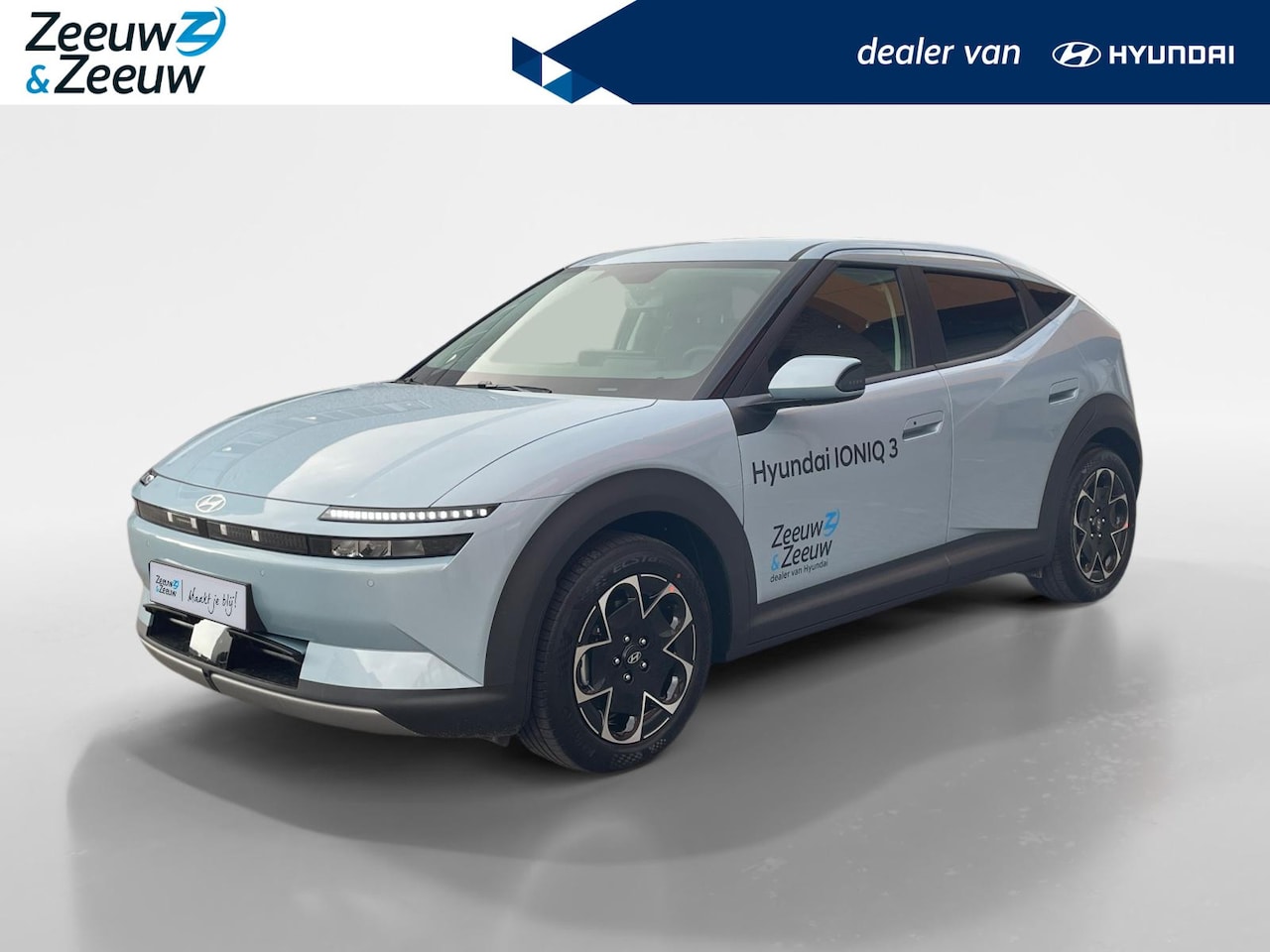 Hyundai IONIQ - 3 Vision 61 kWh | NIEUW MODEL | Warmtepomp | Navigatie | Stuur-/ Stoelverwarming | Apple C - AutoWereld.nl