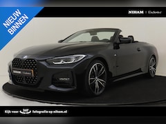 BMW 4-serie Cabrio - 420I HIGH EXECUTIVE -M-SPORT|SHADOW.LINE|POWER-SEATS|NEKVERW.|LEDER|STUURWIEL-VERWARMD