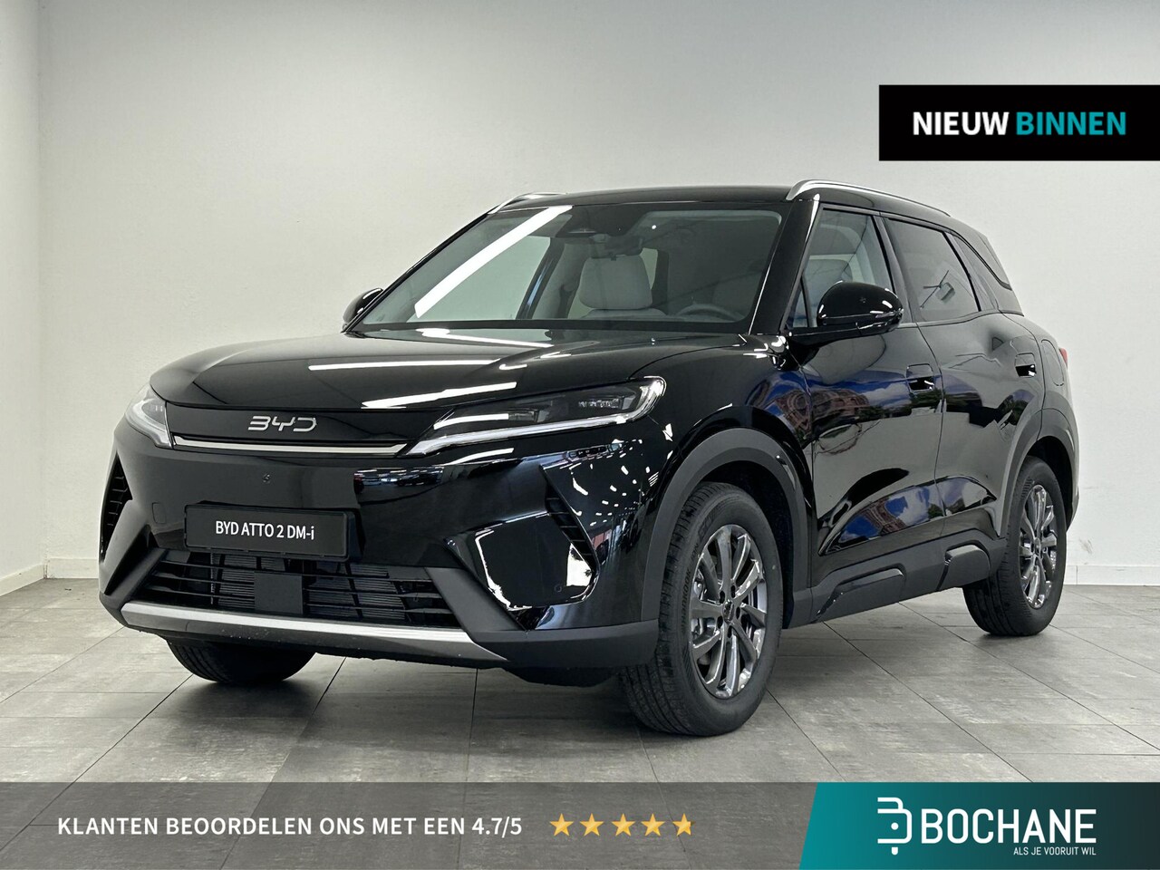BYD Atto 2 - 1.5 DM-i Boost | NIEUW! | ZWART LEDER | KENTEKENREGISTRATIE VOORDEEL! - AutoWereld.nl