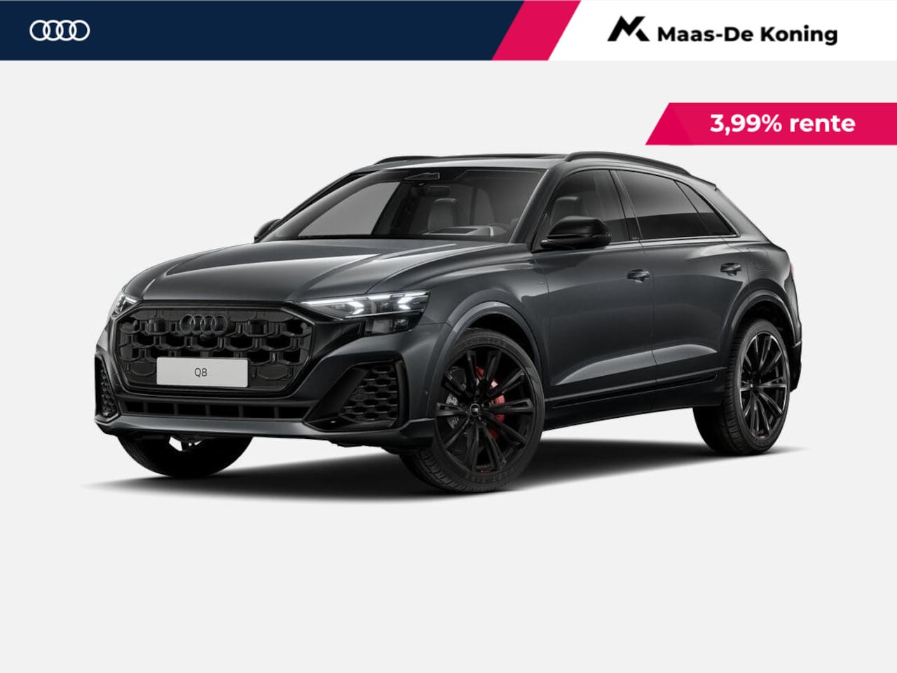 Audi Q8 - 60 TFSI e quattro Competition Plus 490 PK · B&O Premium 3D · Vierwielbesturing · Assist pa - AutoWereld.nl