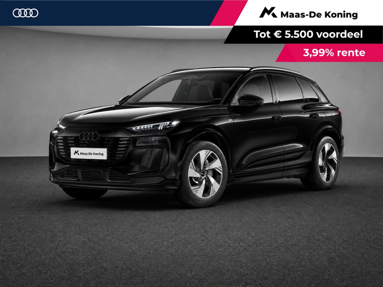 Audi Q6 e-tron - S edition 83 kWh 252 PK · Adaptieve luchtvering · Glazen panoramadak · Trekhaak elek. wegk - AutoWereld.nl