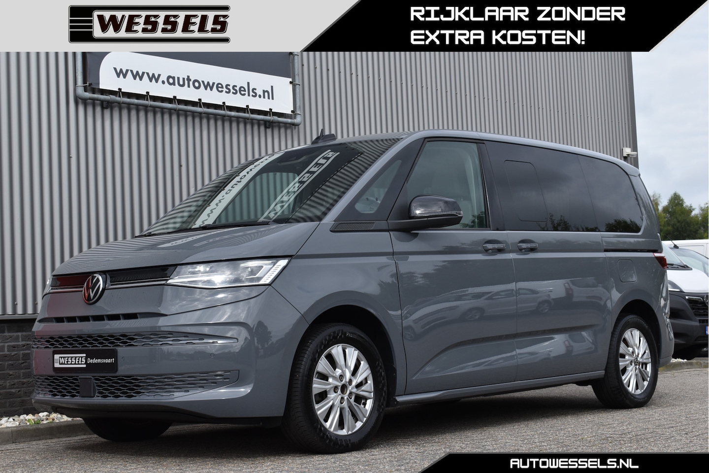 Volkswagen Multivan - 1.4 eHybrid L1H1 Life Business Stoel/stuurverwarming, Elektrische schuifdeuren, Harman/kar - AutoWereld.nl