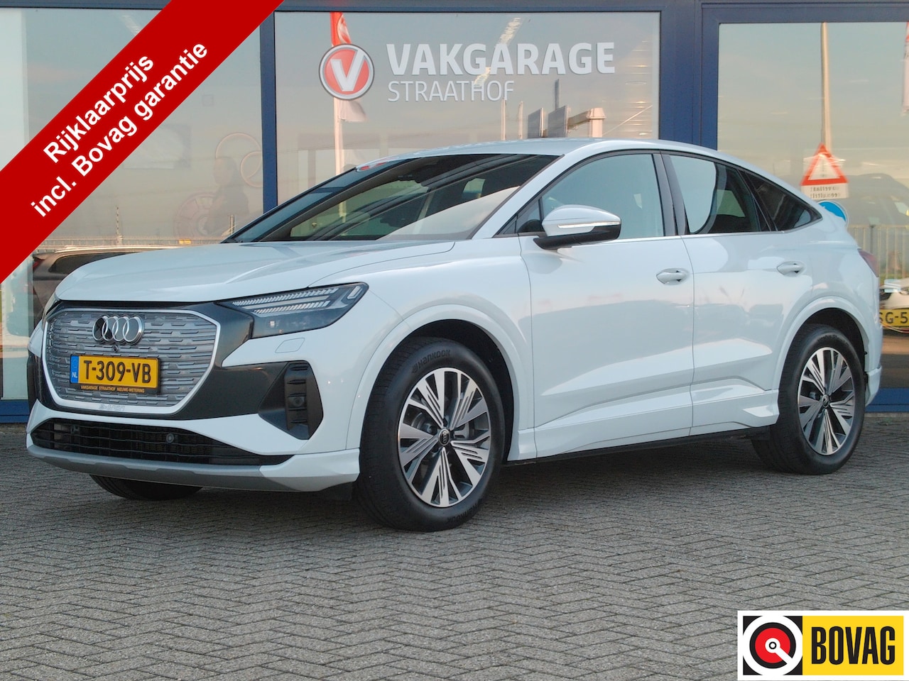 Audi Q4 Sportback e-tron - 50 quattro Advanced edition 77 kWh, SOH 95.9% / Matrix LED / Carplay + Android Auto / Came - AutoWereld.nl