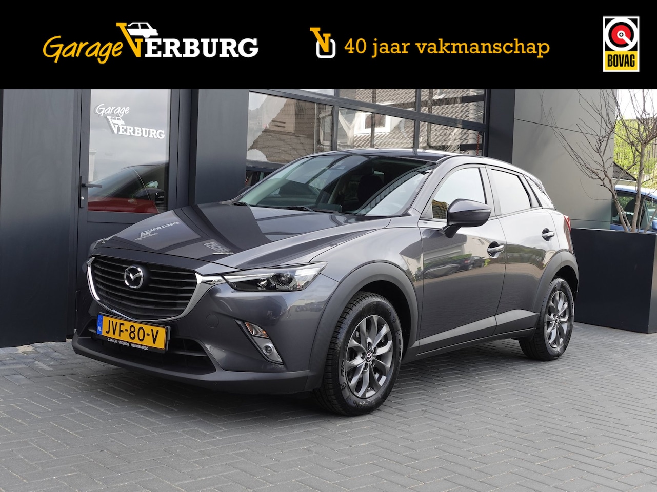 Mazda CX-3 - 2.0 SkyActiv-G 120 SkyLease GT (Navi,Cruise,PDC,Stoelverwarming) -- 65.039 Km -- - AutoWereld.nl