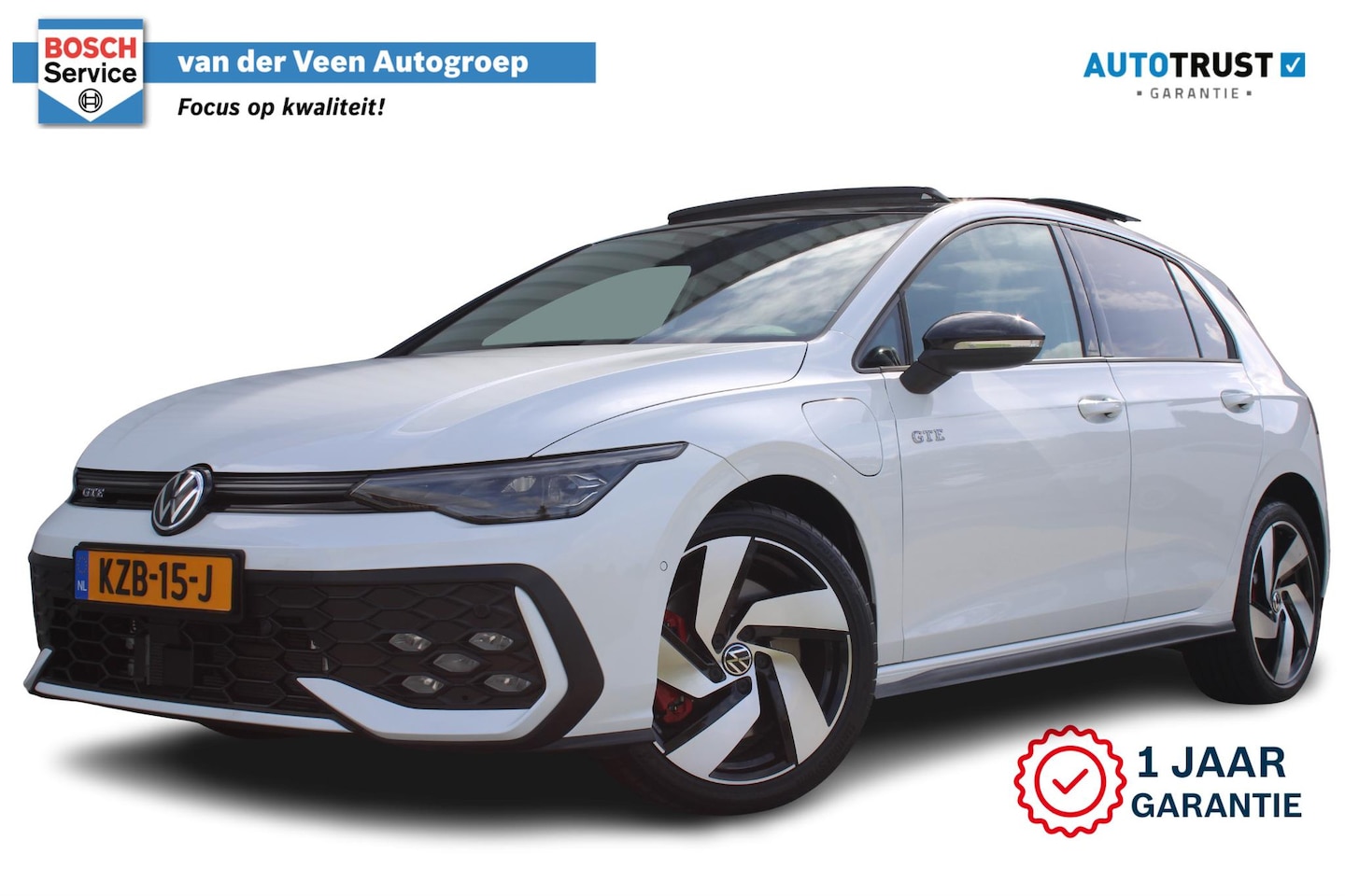 Volkswagen Golf - 1.5 eHybrid GTE | Incl. 12 maanden garantie | Schuif/kantel dak | Stoel/Stuur verwarming | - AutoWereld.nl