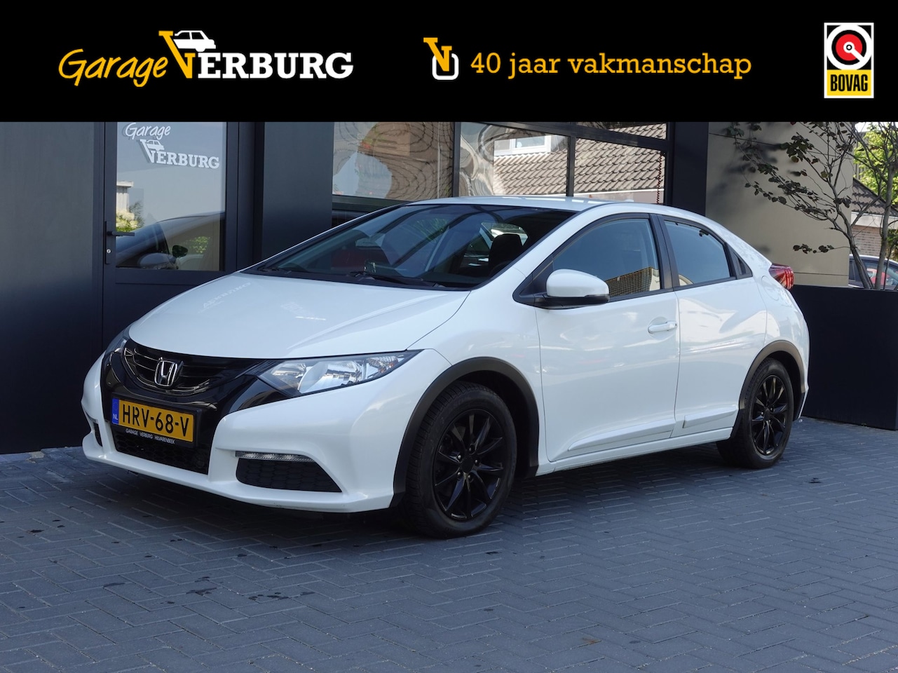 Honda Civic - 1.4 S (Airco,Cruise,Parelmoerwit) -- 75.423 Km -- - AutoWereld.nl
