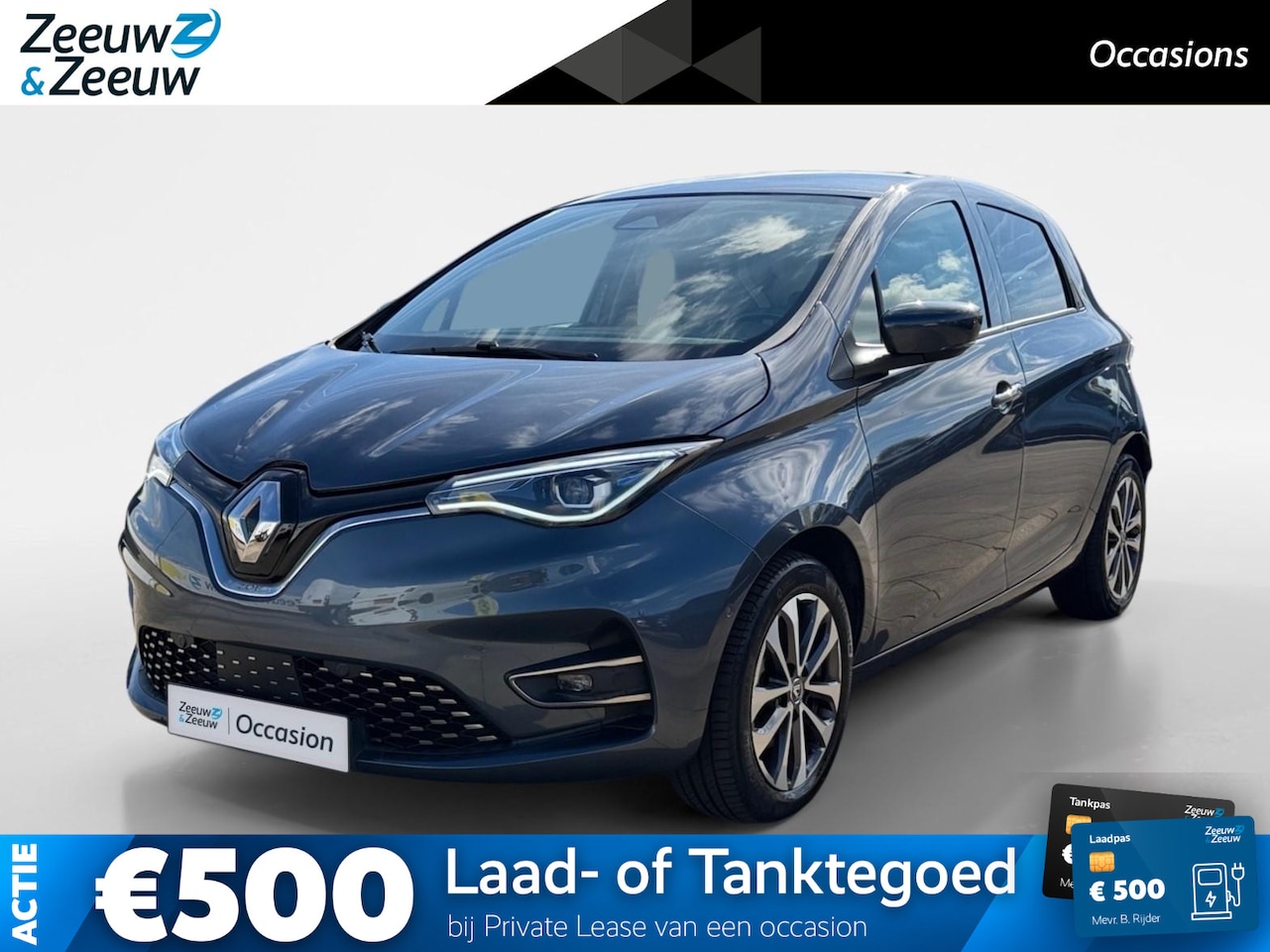 Renault Zoe - R135 Intens 52 kWh Automaat | Navi | Camera | Cruise Control | Parkeersensoren | Apple Car - AutoWereld.nl