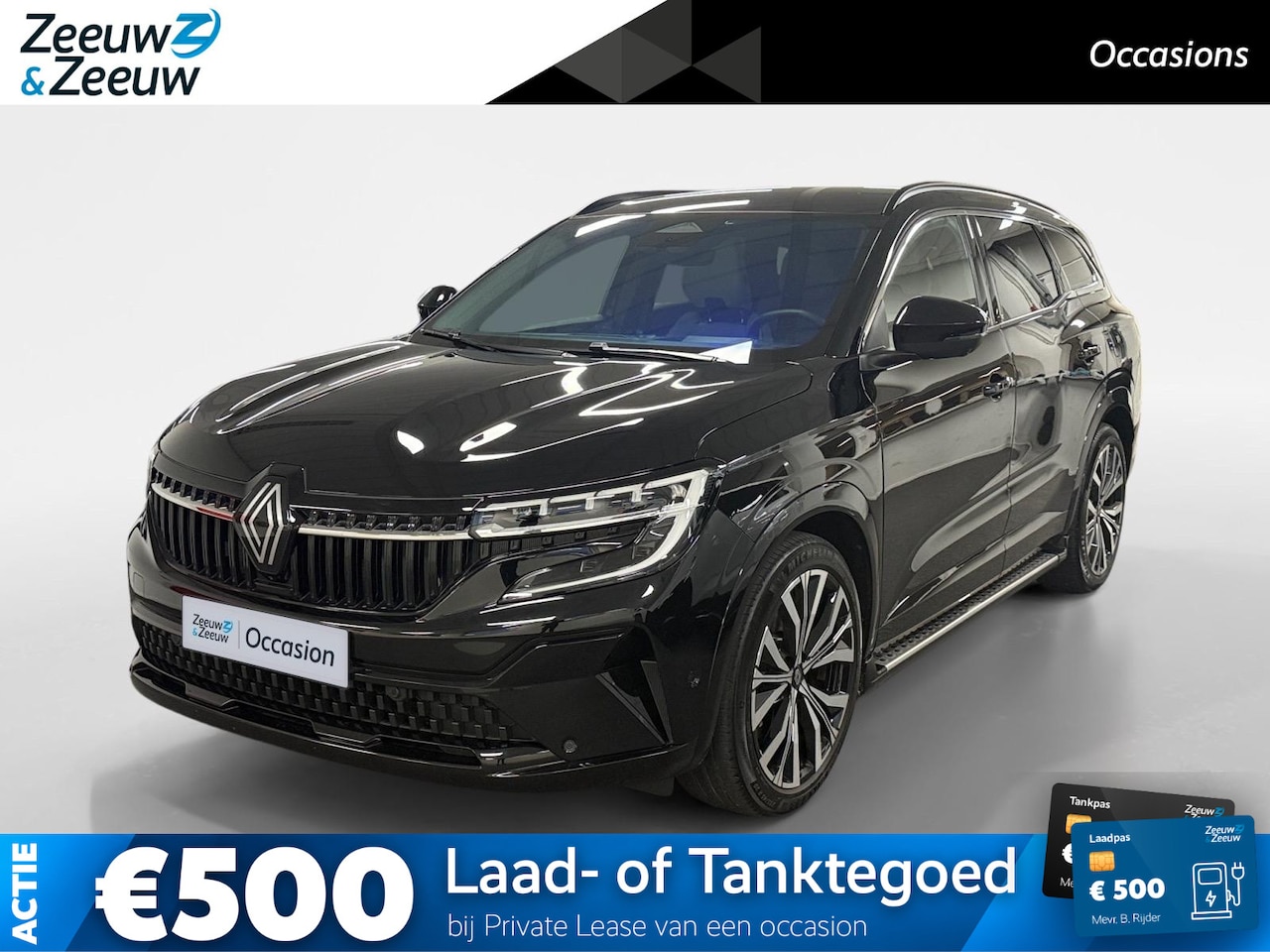 Renault Espace - E-Tech full hybrid 200 iconic 7p. AUTOMAAT AIRCO CRUISE CONTROL 360CAMERA NAVIGATIE PANORA - AutoWereld.nl