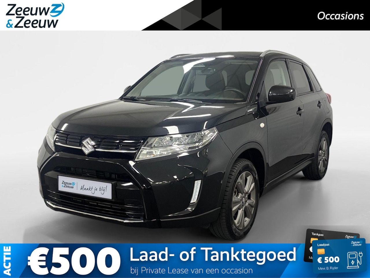 Suzuki Vitara - 1.5 Hybrid Select AUTOMAAT NAVI AIRCO ADAPTIEVE CRUISE CONTROLE STOELVERWARMING LM VELGEN - AutoWereld.nl