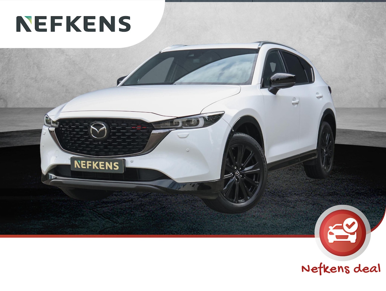 Mazda CX-5 - 2.0 e-SkyActiv-G M Hybrid 165 Homura | Trekhaak | Leer | Stoelverwarming | Rondomzicht cam - AutoWereld.nl
