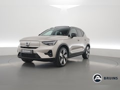 Volvo XC40 - Recharge Twin 408PK Ultimate |SoH 95%| Pano-dak | Trekhaak | 360 camera |Stoel + stuurverw