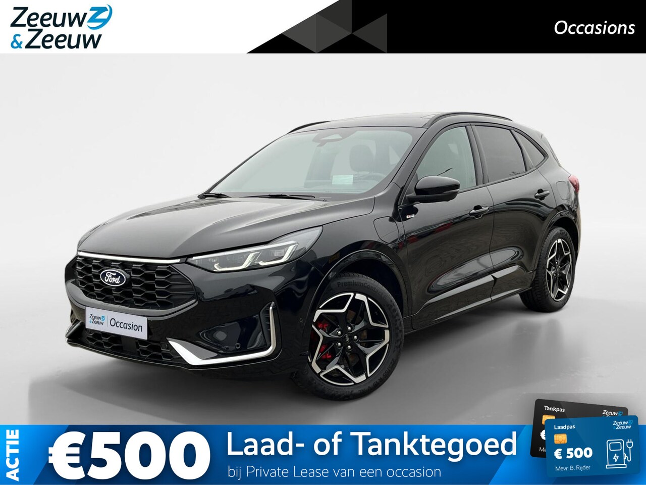 Ford Kuga - 2.5 PHEV ST-Line X |NL auto|Winter-pack| Panorama-dak|Trekhaak elektrisch uitklapbaar| Lic - AutoWereld.nl