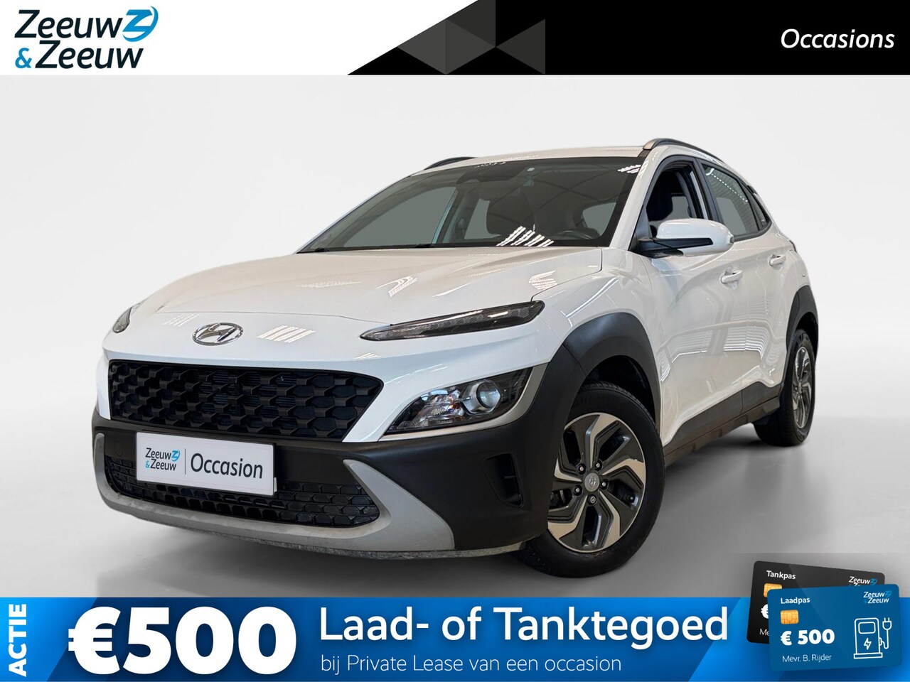 Hyundai Kona - 1.6 HYBRID | AUTOMAAT | COMFORT | NAVI | CAMERA | - AutoWereld.nl