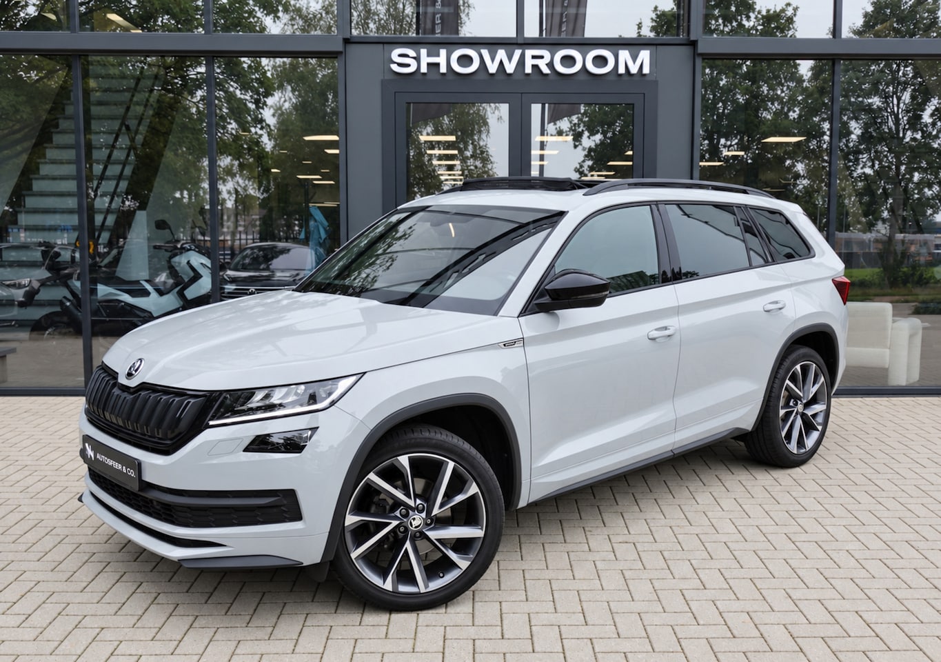 Skoda Kodiaq - 1.5 TSI Sportline Edition Plus PANO CAM MEMORY - AutoWereld.nl