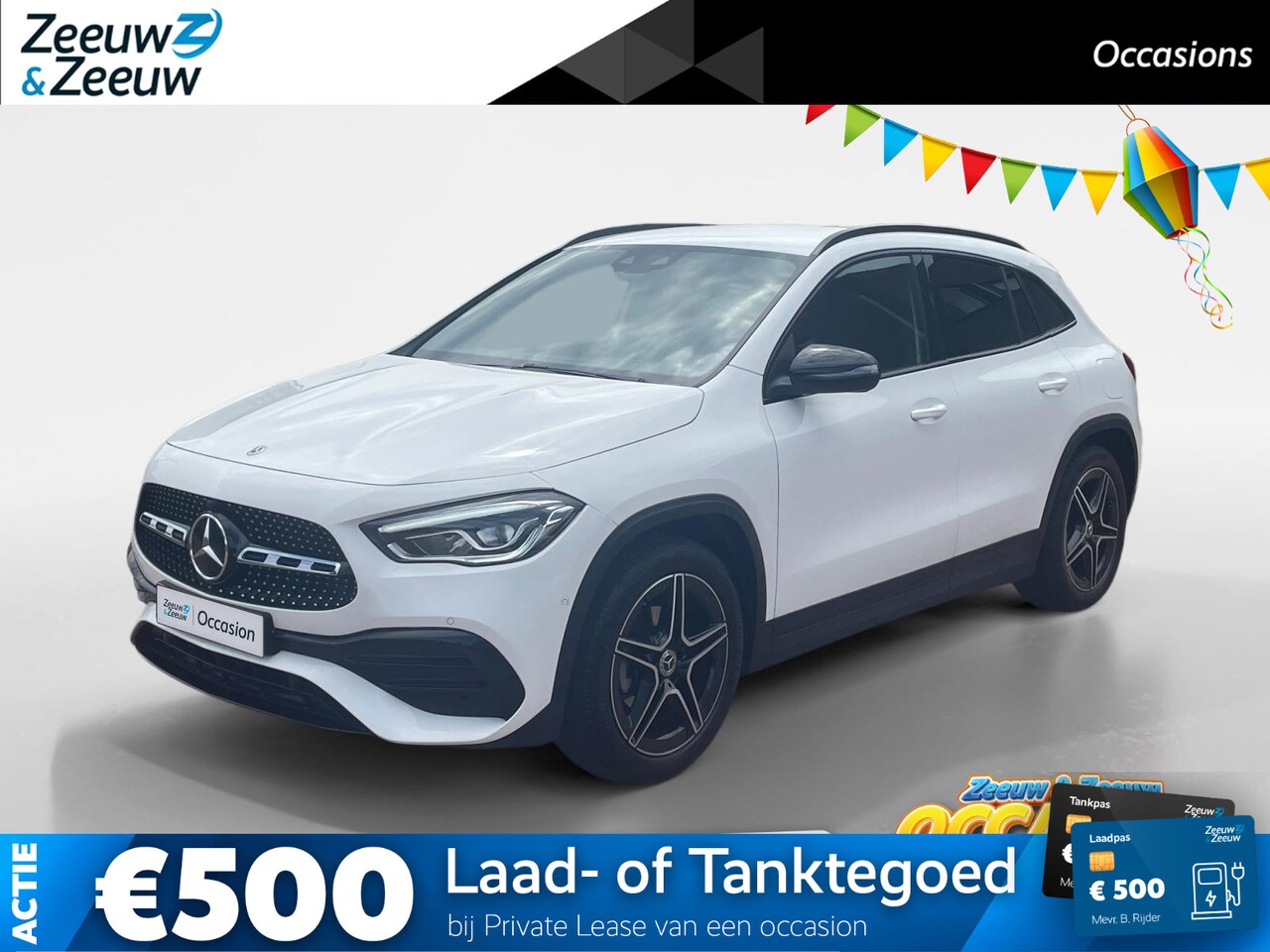Mercedes-Benz GLA-Klasse - 180 Business Solution AMG *Automaat*Navi+Camera*Trekhaak*Stoelverwarming*Elekt. Achterklep - AutoWereld.nl