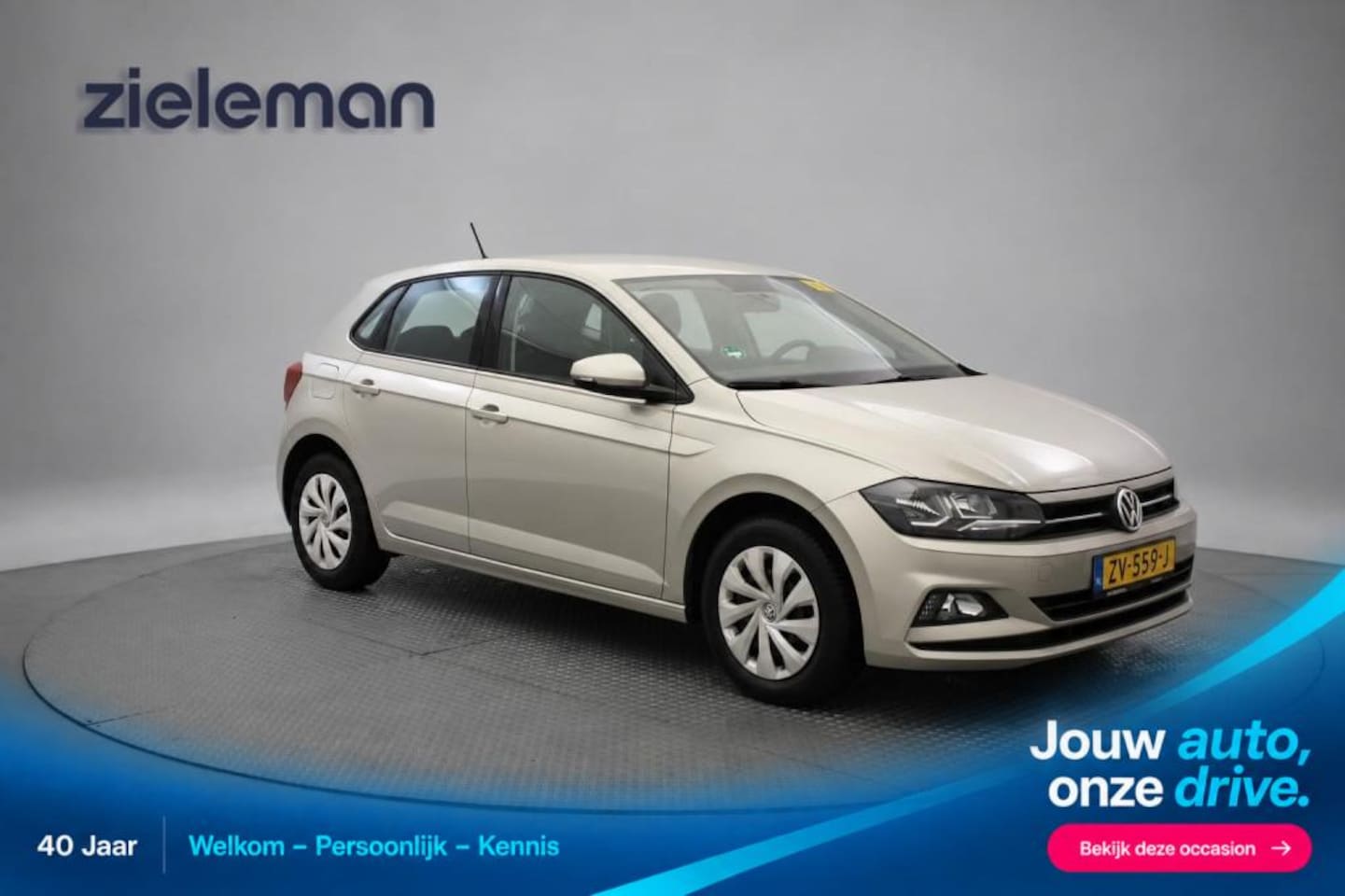 Volkswagen Polo - 1.0 TSI Comfortline - Carplay, Navi, Adapt. Cruise - AutoWereld.nl