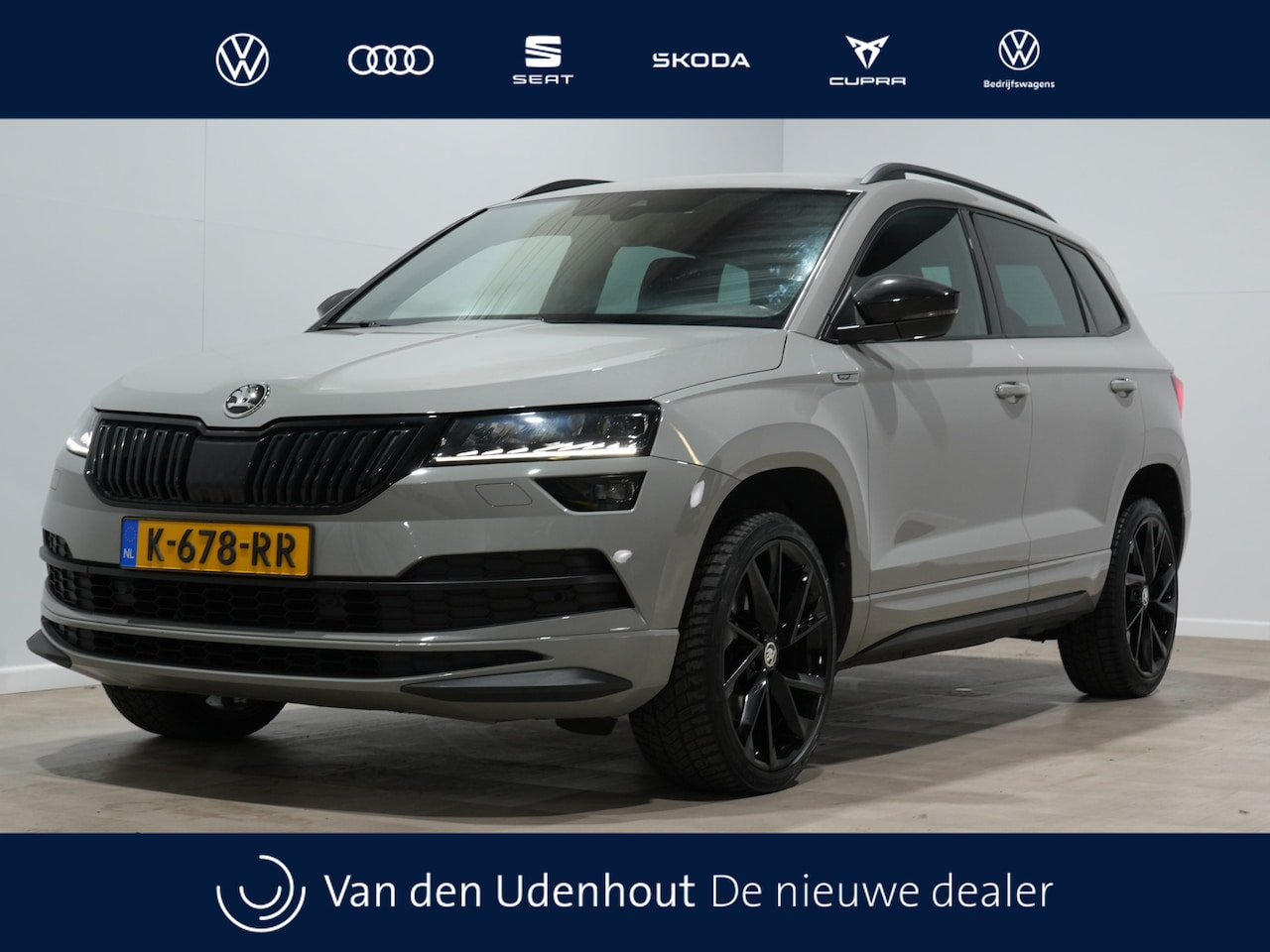 Skoda Karoq - 1.5 150pk DSG TSI ACT Sportline Business Navigatie Keyless Stoelverwarming 201 - AutoWereld.nl