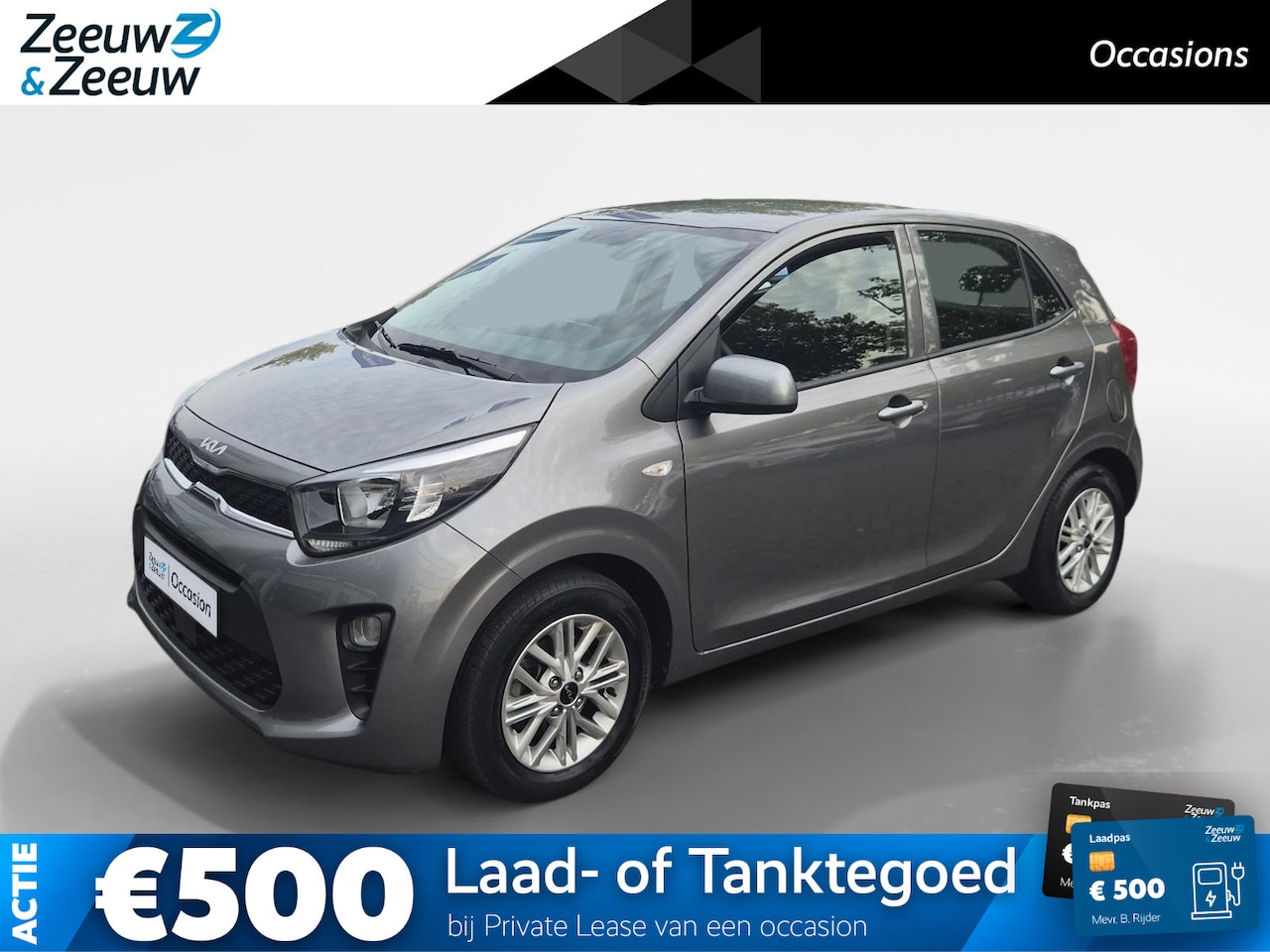 Kia Picanto - 1.0 DPi DynamicLine | Automaat | Airco | Bluetooth | Camera | Cruise Control | LM Velgen | - AutoWereld.nl