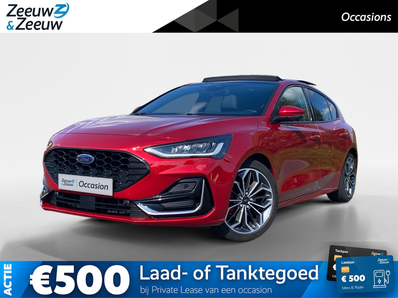 Ford Focus - 1.0 EcoBoost Hybrid ST Line Vignale automaat 155PK | NL-Auto | Dealer onderhouden | Driver - AutoWereld.nl