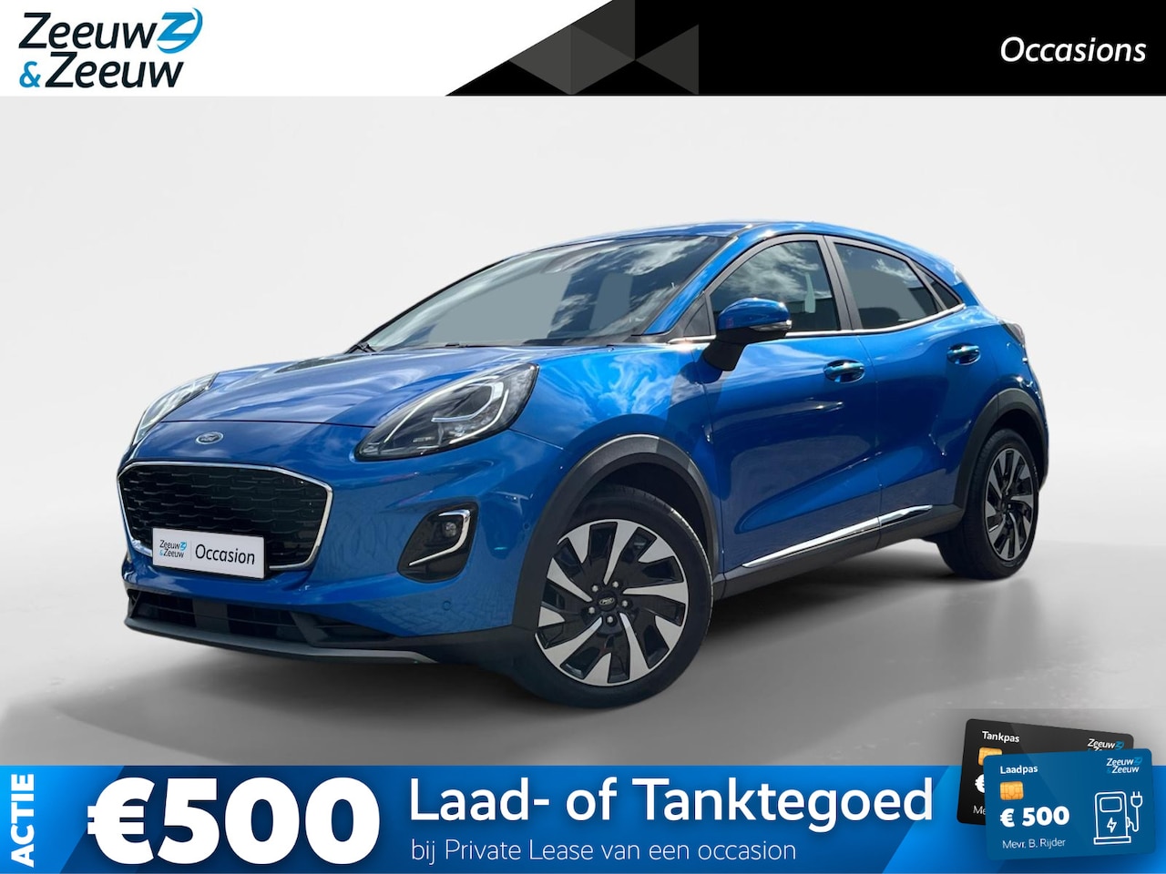 Ford Puma - 1.0 EcoBoost Hybrid Titanium |Automaat|Winterpack| Driver Assistance Pack| Trekhaak| 12 ma - AutoWereld.nl