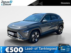 Hyundai Kona - 1.6 GDI HEV Premium Sky | Stoel- stuurverwarming | Schuif- kanteldak | Leder | Elek. stoel