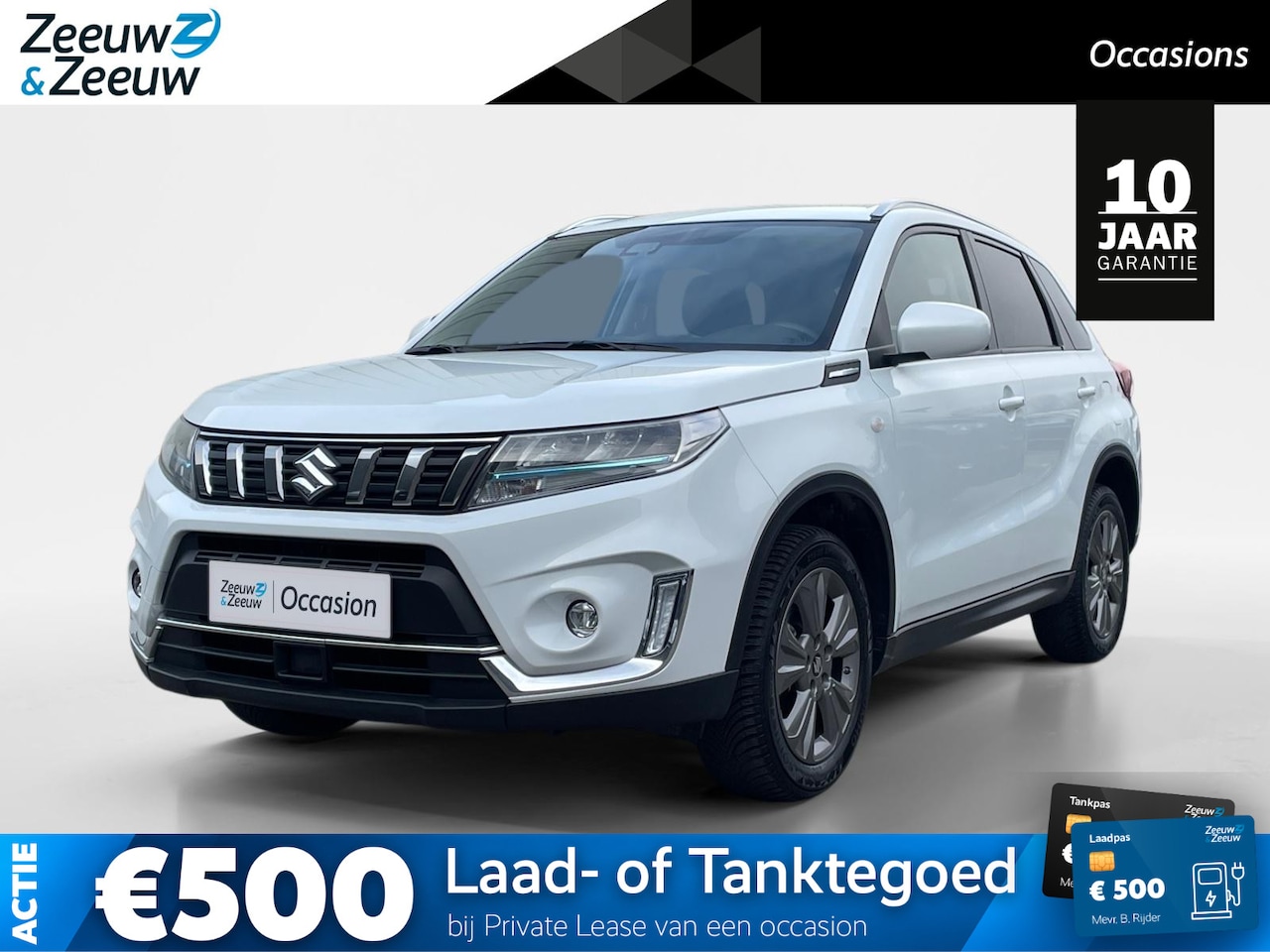 Suzuki Vitara - 1.5 Hybrid Select | Cruise/ Climate control | Navigatie | Stoelverwarming | Camera | - AutoWereld.nl