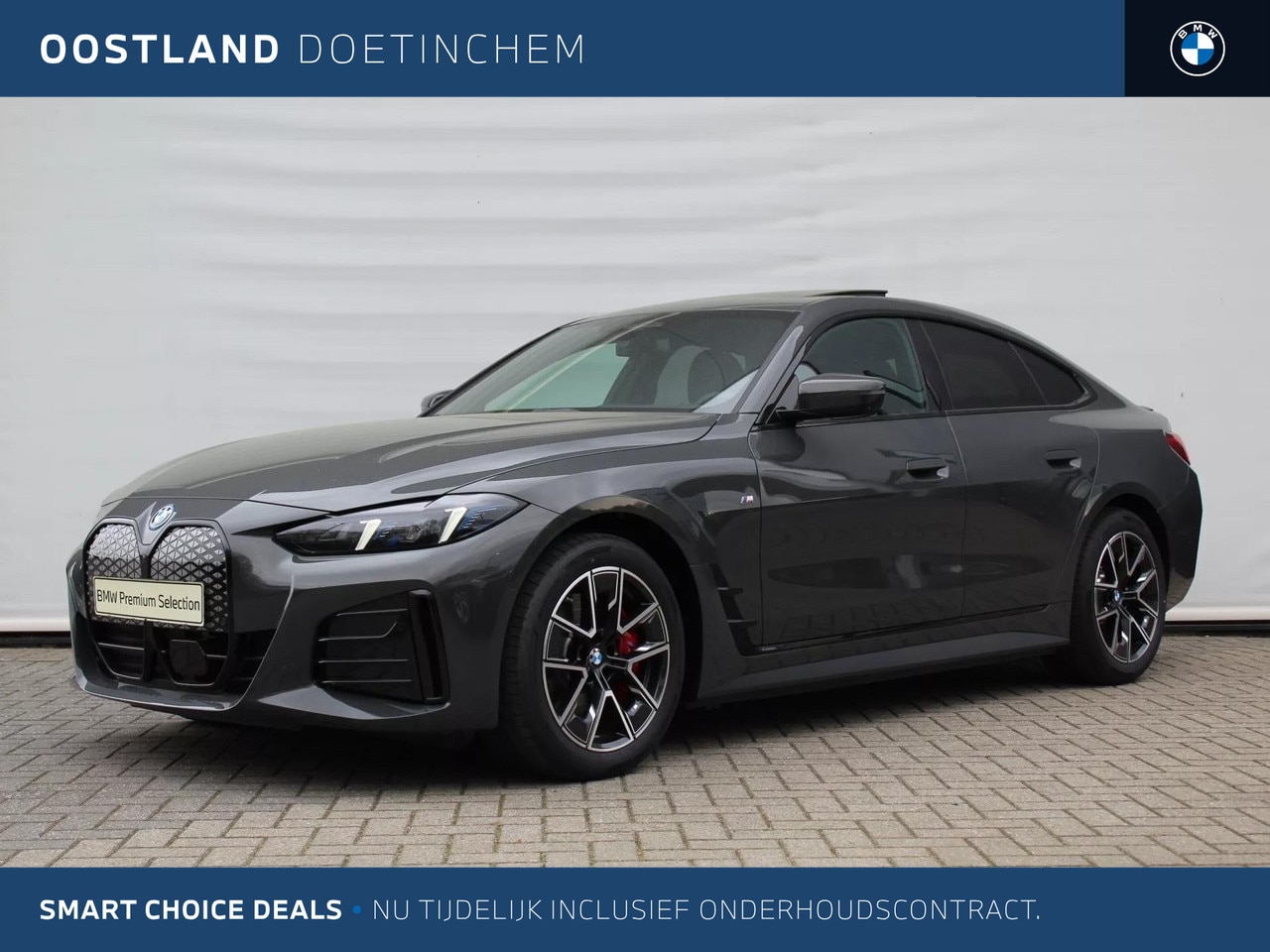 BMW i4 - xDrive40 M Sport / Schuif-kanteldak / Trekhaak / Adaptieve LED / M Adaptief onderstel / Pa - AutoWereld.nl