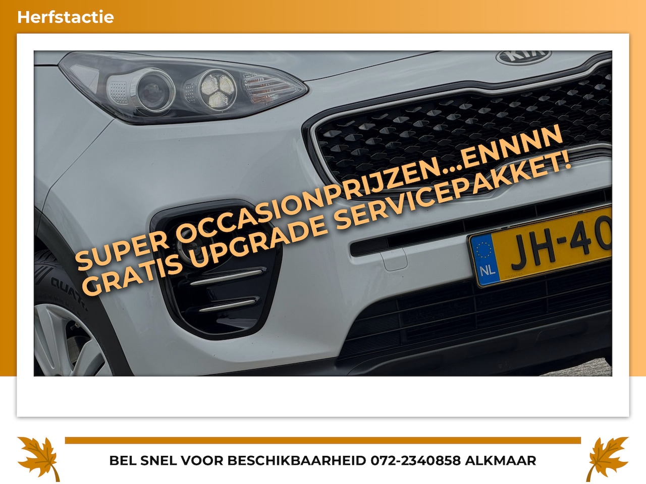 Kia Sportage - 1.6 GDI First Edition - Sparkling Silver - Trekhaak/Nav/Camera - AutoWereld.nl