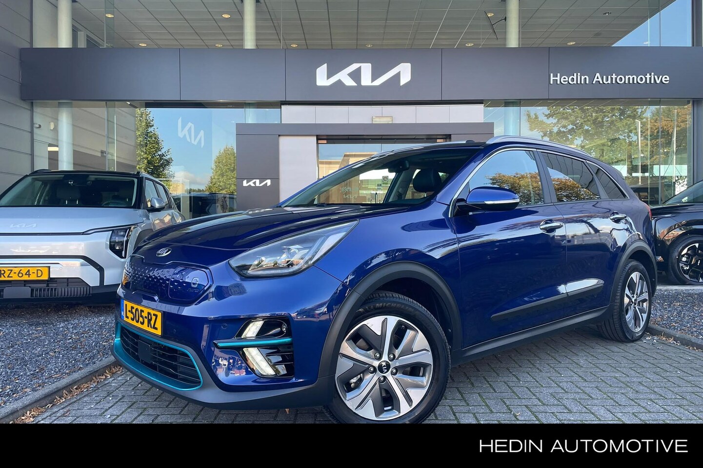 Kia e-Niro - DynamicPlusLine 64 kWh | Tot 10 jaar of 150.000 km Kia Garantie | SOH 100% | Trekhaak | - AutoWereld.nl